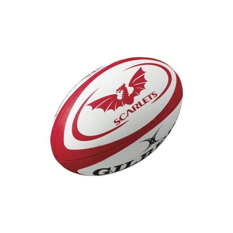 Ballons Rugby  Scarlets / Gilbert 