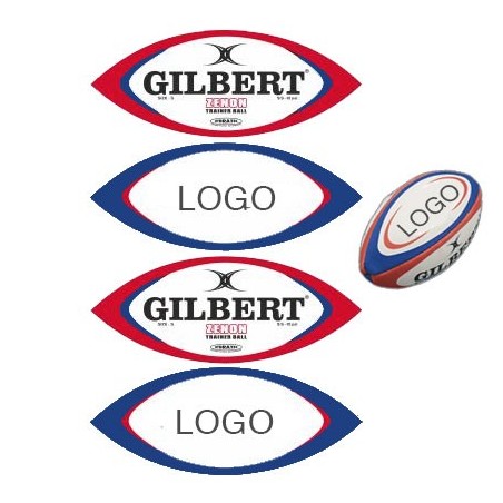 Mini-Ballon Rugby Personnalisé / Gilbert