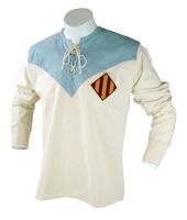Maillot Rugby Perpignan Azur-Blanc 1919