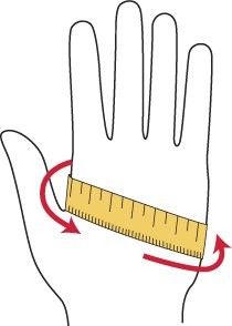Rugby mitts gloves size guide